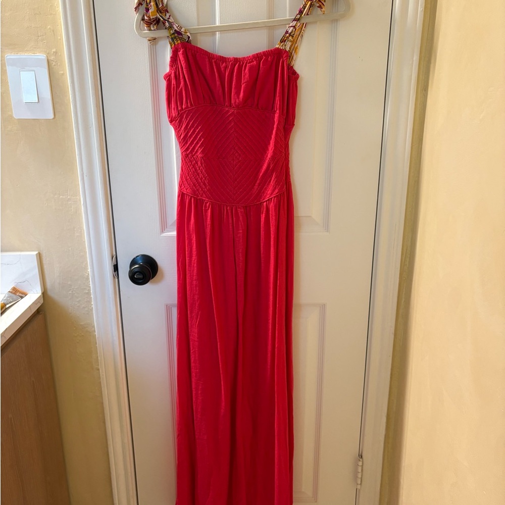 Free People Red Maxi Dress